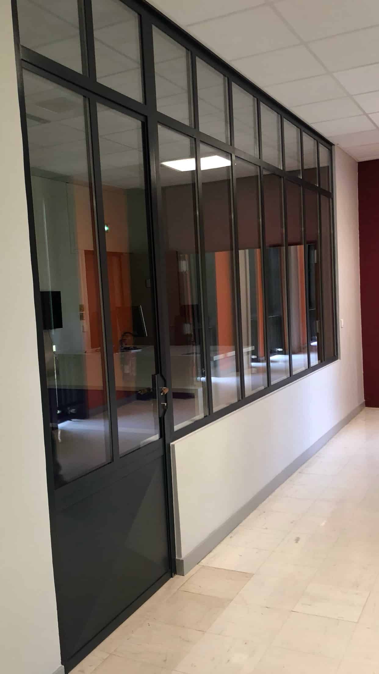 Grande verrière sur mesure réalisée par B.F.G.